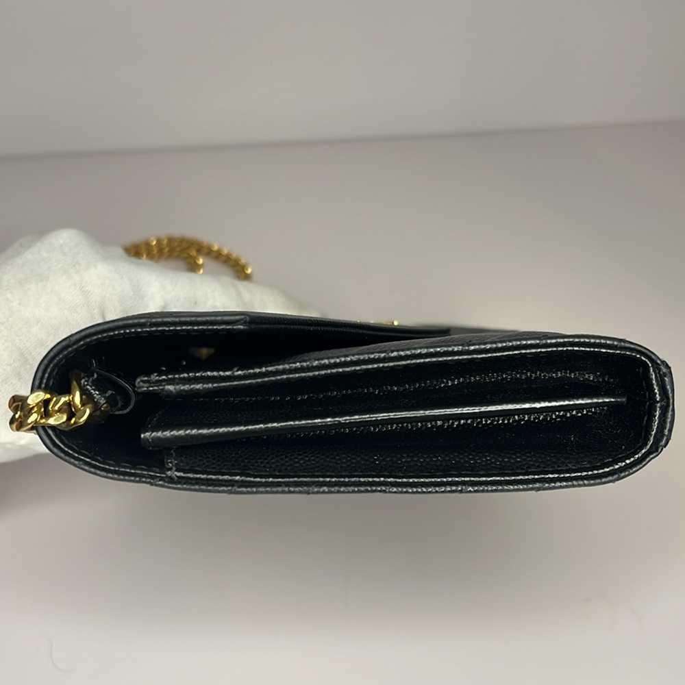 YSL Cassandre Wallet on Chain Black Leather - Picture 4 of 16